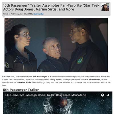 ‘5th Passenger’ Trailer Assembles Fan-Favorite ‘Star Trek’ Actors Doug Jones, Marina Sirtis, and More